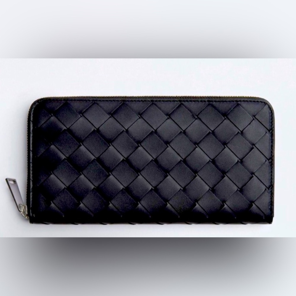 -🖤- Authentic Bottega Veneta Intrecciato Wallet Black - Picture 1 of 7